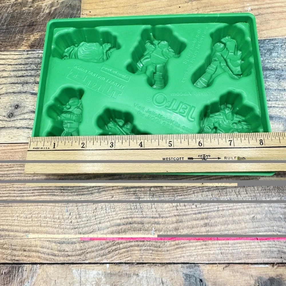Teenage Mutant Ninja Turtles JELL-O Jiggler Molds Shooters Shots Set of 2 TMNT